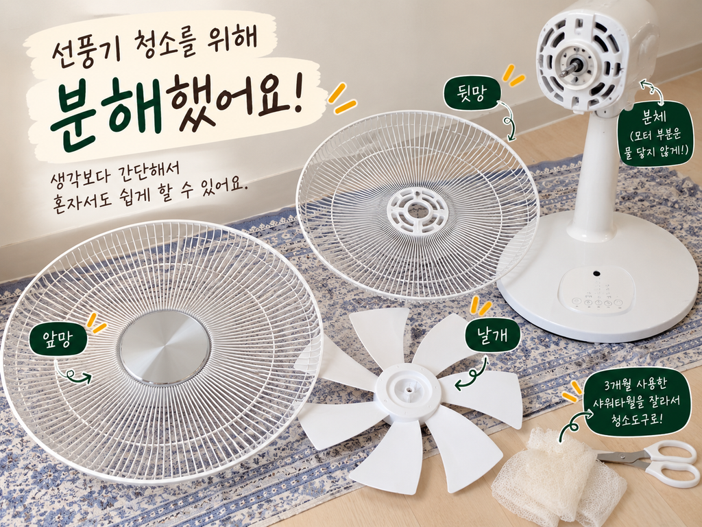 앞망, 뒷망, 날개를 분리한 모습